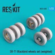  ResKit  1/72 Lockheed SR-71 Blackbird wheels set (weighted) OUT OF STOCK IN US, HIGHER PRICED SOURCED IN EUROPE RS72-0355
