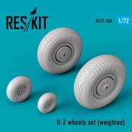 Il-2 wheels set (weighted) OUT OF STOCK IN US, HIGHER PRICED SOURCED IN EUROPE #RS72-0358
