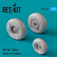  ResKit  1/72 Sikorsky CH-54A Tarhe wheels set (weighted) (1/72) OUT OF STOCK IN US, HIGHER PRICED SOURCED IN EUROPE RS72-0361