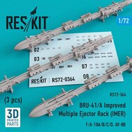 BRU-41/A Improved Multiple Ejector Rack (IMER) (3 pcs) OUT OF STOCK IN US, HIGHER PRICED SOURCED IN EUROPE #RS72-0364