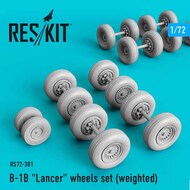  ResKit  1/72 Rockwell B-1B 'Lancer' wheels set (weighted) OUT OF STOCK IN US, HIGHER PRICED SOURCED IN EUROPE RS72-0381