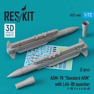 AGM-78 'Standard ARM' with LAU-80 launcher (2 pcs) (Republic F-105D/F-105G Thunderchief, ,F-4,A-6 Grumman EA-6B ) OUT OF STOCK IN US, HIGHER PRICED SOURCED IN EUROPE #RS72-0445