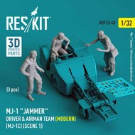 MJ-1 Jammer Driver & Airman Team Figure Set #RSF32-0040