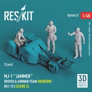 MJ-1 Jammer Driver & Airmen Team #2 Figure Set #RSF48-0037