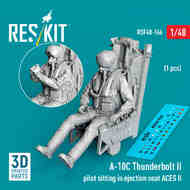 A-10C Thunderbolt II pilot sitting in ejection seat ACES II (1 pcs) #RSF48-0166