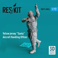  ResKit  1/72 Yellow jersey 'Santa' Aircraft Handling Officer (1 pcs) OUT OF STOCK IN US, HIGHER PRICED SOURCED IN EUROPE RSF72-0024