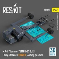 MJ-4 (MHU-83B/E) Jammer Early Lift Truck Lowered Position #RSK32-0008