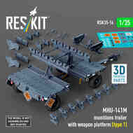 MHU-141M munitions trailer with weapon platform (type 1) #RSK35-0014