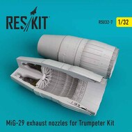  ResKit  1/32 Mikoyan MiG-29 exhaust nozzles RSU32-0007