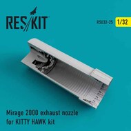  ResKit  1/32 Dassault Mirage 2000 exhaust nozzle OUT OF STOCK IN US, HIGHER PRICED SOURCED IN EUROPE RSU32-0025