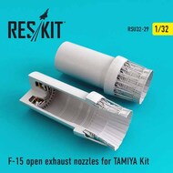  ResKit  1/32 McDonnell F-15 Eagle open exhaust nozzles OUT OF STOCK IN US, HIGHER PRICED SOURCED IN EUROPE RSU32-0029