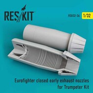  ResKit  1/32 Eurofighter EF-2000A/EF-2000B closed position (early type) exhaust nozzles RSU32-0036
