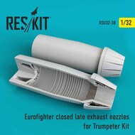  ResKit  1/32 Eurofighter EF-2000A/EF-2000B closed position (late type) exhaust nozzles RSU32-0038