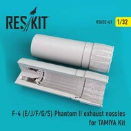  ResKit  1/32 McDonnell F-4 (F-4E/F-4J/F-4F/F-4G/F-4S) Phantom II exhaust nozzles OUT OF STOCK IN US, HIGHER PRICED SOURCED IN EUROPE RSU32-0041
