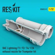  ResKit  1/32 BAC/EE Lightning F.1 F.2 T.4 F.2A exhaust nozzle RSU32-0051