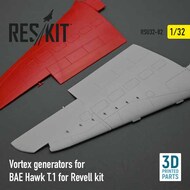 Vortex generators for BAE Hawk T.1 #RSU32-0082