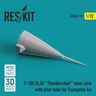  ResKit  1/32 Republic F-105D/F-105G Thunderchief nose cone with pitot tube RSU32-0092