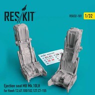 ResKit  1/32 Ejection seat MB Mk.10LH for Bae Hawk T.2, 67, 100 102,127, CT-155 3D printed OUT OF STOCK IN US, HIGHER PRICED SOURCED IN EUROPE RSU32-0101
