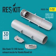  ResKit  1/32 BAe Hawk T2 (100 Series) exhaust nozzle for Kinetic/Revell kit RSU32-0104