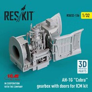 Bell AH-1G 'Cobra' gearbox with doors #RSU32-0136