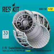 F-15A F-15C F-15C F-15D F-15E F-15J Eagle Closed Exhaust Nozzles (TAM kit) #RSU32-0152