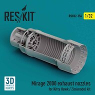 Mirage 2000 Exhaust Nozzle (KTH kit) #RSU32-0156