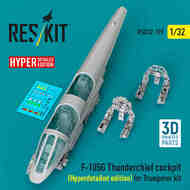 Republic F-105G Thunderchief cockpit (Hyper-detailed edition) #RSU32-0199