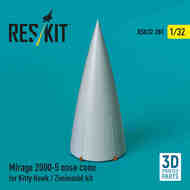 Mirage 2000-5 Nose Cone (ZIM/KTH kit) #RSU32-0201