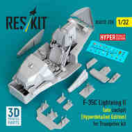 Lockheed-Martin F-35C Lightning II late cockpit (Hyperdetailed Edition) #RSU32-0228