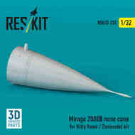 Mirage 2000B Nose Cone (ZIM/KTH kit) #RSU32-0233
