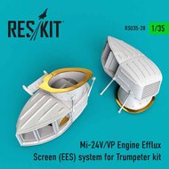  ResKit  1/35 MiL Mi-24V/VP Engine Efflux Screen (EES) system RSU35-0028
