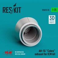  ResKit  1/35 Bell AH-1G 'Cobra' exhaust OUT OF STOCK IN US, HIGHER PRICED SOURCED IN EUROPE RSU35-0055