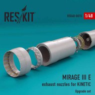 ResKit  1/48 Dassault Mirage IIIE exhaust nozzles RSU48-0015