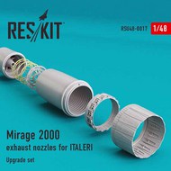 Dassault Mirage 2000 exhaust nozzles OUT OF STOCK IN US, HIGHER PRICED SOURCED IN EUROPE #RSU48-0017
