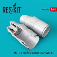  ResKit  1/48 Mikoyan MiG-29 exhaust nozzles RSU48-0053