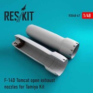  ResKit  1/48 Grumman F-14D Tomcat open exhaust nozzles OUT OF STOCK IN US, HIGHER PRICED SOURCED IN EUROPE RSU48-0067