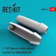  ResKit  1/48 Grumman F-14D Tomcat closed exhaust nozzles OUT OF STOCK IN US, HIGHER PRICED SOURCED IN EUROPE RSU48-0072