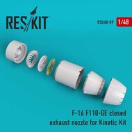 F-16 (F110-GE) closed exhaust nozzle OUT OF STOCK IN US, HIGHER PRICED SOURCED IN EUROPE #RSU48-0089