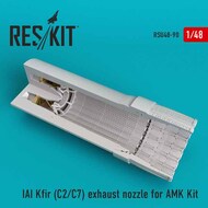  ResKit  1/48 IAI C-2/C-7 Kfir exhaust nozzles RSU48-0090