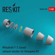 Mitsubishi F-2 closed exhaust nozzles OUT OF STOCK IN US, HIGHER PRICED SOURCED IN EUROPE #RSU48-0100