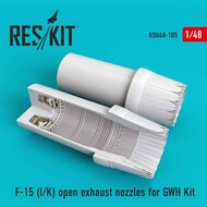 ResKit  1/48 McDonnell F-15I Eagle (F-15K) open exhaust nozzles OUT OF STOCK IN US, HIGHER PRICED SOURCED IN EUROPE RSU48-0105