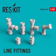  ResKit  1/48 Line Fittings RSU48-0109
