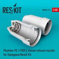 McDonnell-Douglas FG.1/FGR.2 Phantom II closed exhaust nozzles OUT OF STOCK IN US, HIGHER PRICED SOURCED IN EUROPE #RSU48-0111