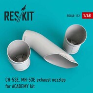Sikorsky CH-53E, MH-53E exhaust nozzles OUT OF STOCK IN US, HIGHER PRICED SOURCED IN EUROPE #RSU48-0112