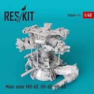  ResKit  1/48 Main rotor Sikorsky MH-60, UH-60, HH-60 OUT OF STOCK IN US, HIGHER PRICED SOURCED IN EUROPE RSU48-0114