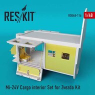  ResKit  1/48 Mil Mi-24V/VP Cargo interior Set RSU48-0116