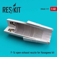  ResKit  1/48 F-16 (F100-PW) open exhaust nozzle OUT OF STOCK IN US, HIGHER PRICED SOURCED IN EUROPE RSU48-0119