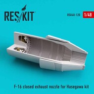  ResKit  1/48 F-16 (F100-PW) closed exhaust nozzle RSU48-0120