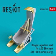  ResKit  1/48 Douglas ejection seat for A2D Skyshark and F4D Skyray (early) OUT OF STOCK IN US, HIGHER PRICED SOURCED IN EUROPE RSU48-0123
