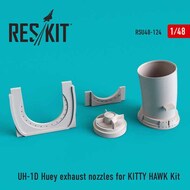 Bell UH-1D Huey exhaust nozzles OUT OF STOCK IN US, HIGHER PRICED SOURCED IN EUROPE #RSU48-0124